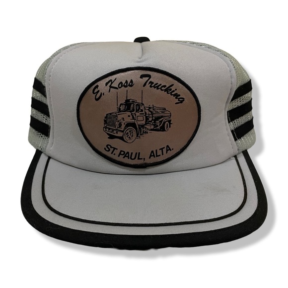 3 PACK OF VINTAGE 80s TRUCKER HATS - Picture 2 of 7